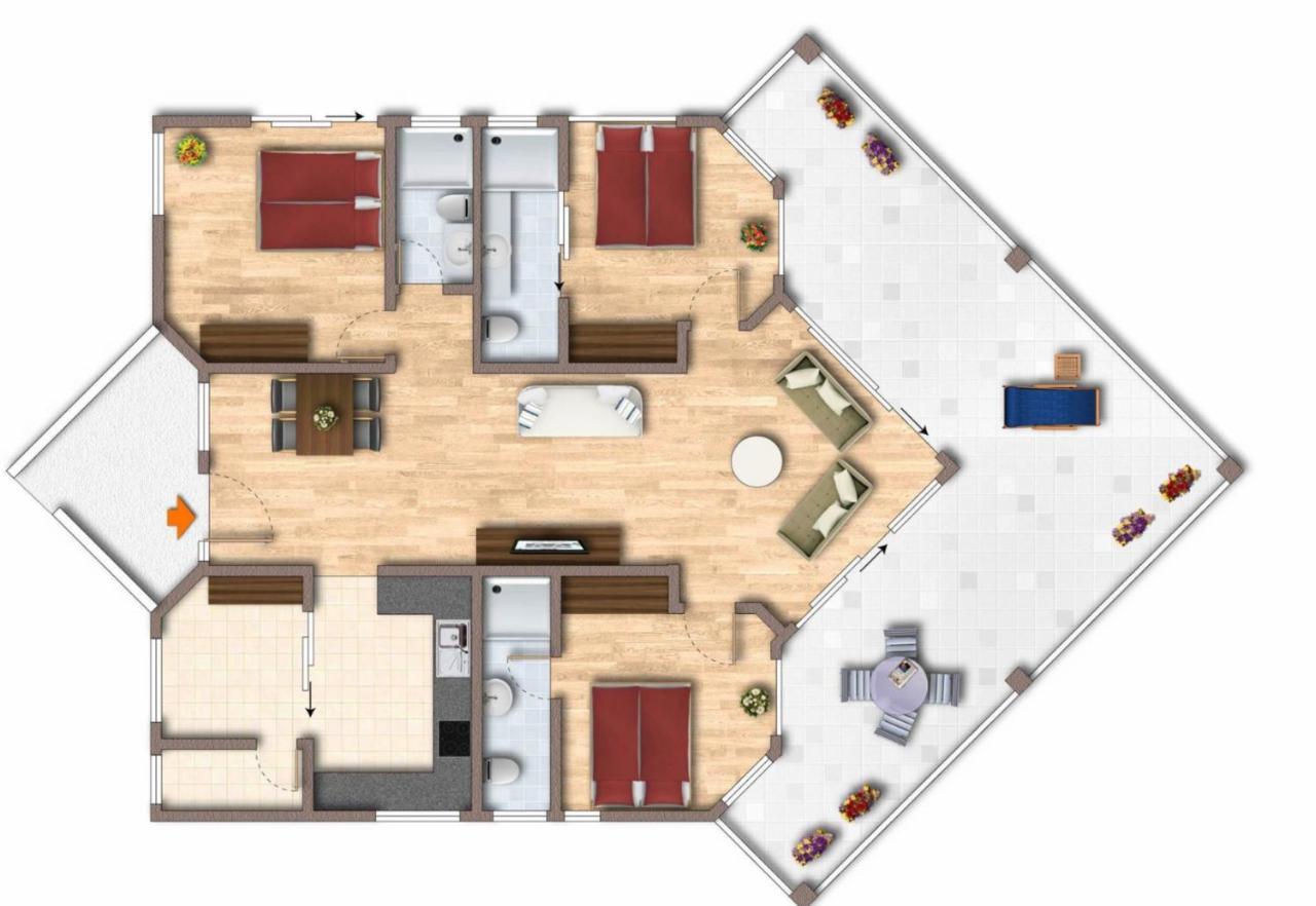 Dream Beach Cumbuco Oceanfront Apartments Zewnętrze zdjęcie